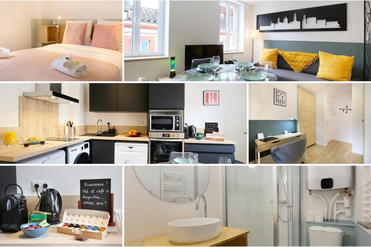 툴루즈 Expat Renting - Entre Piment & Violette - Saint Michel 아파트 외부 사진